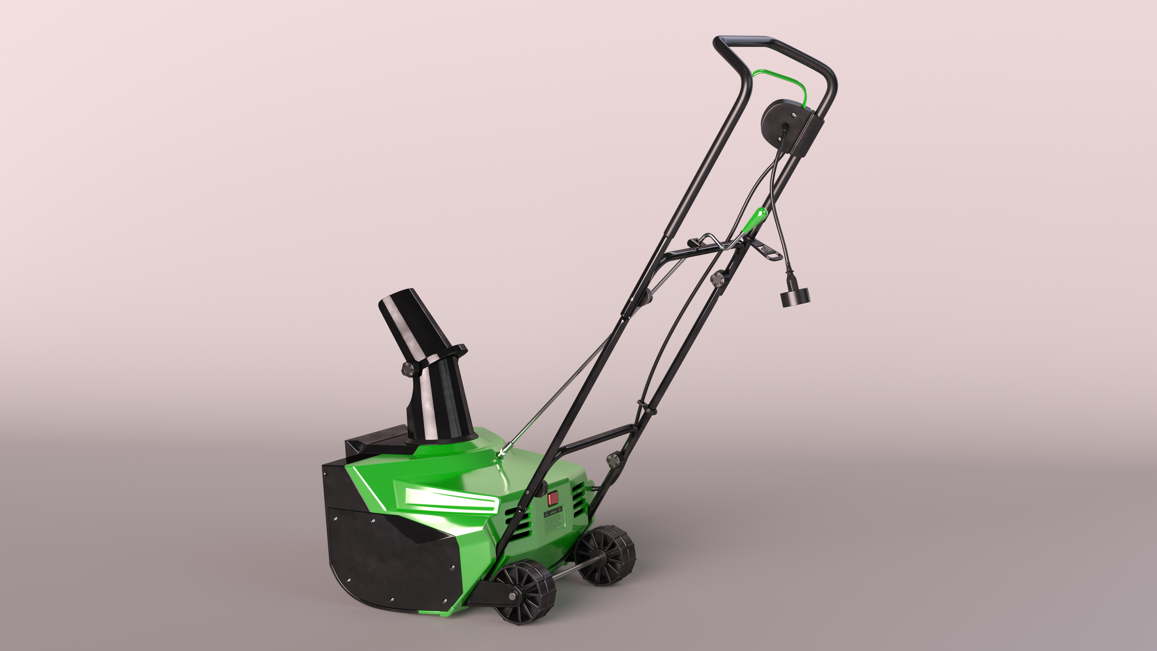 3D Electric Snow Thrower Poulan model