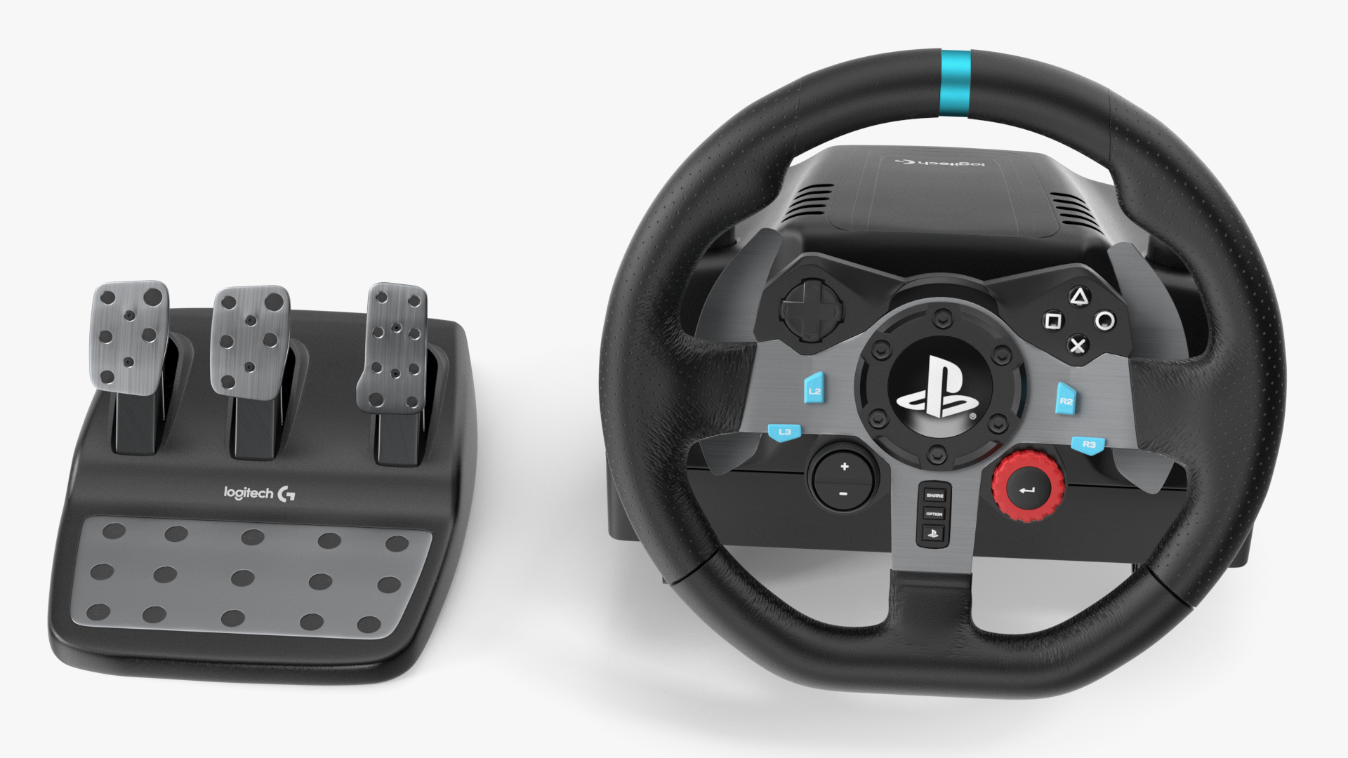 3D Logitech G G29 Driving Force model