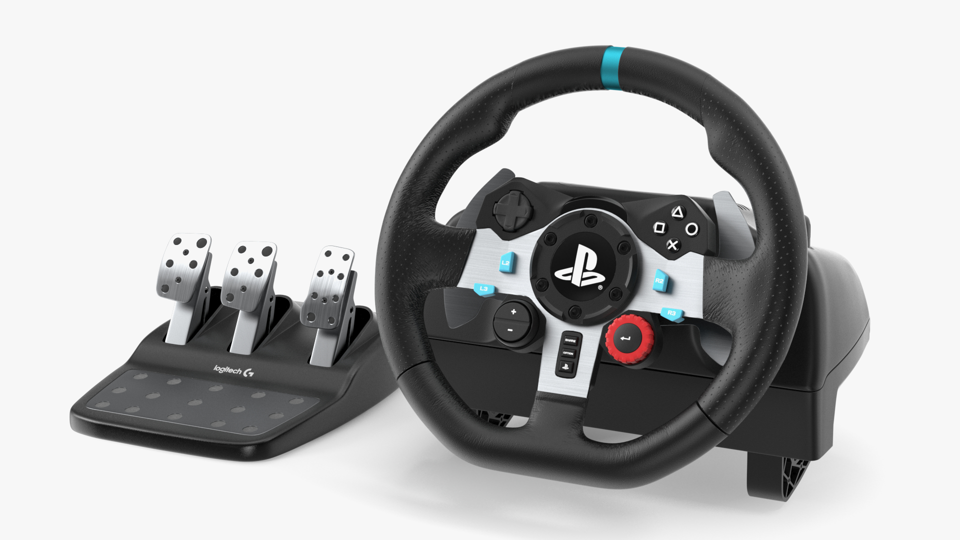 3D Logitech G G29 Driving Force model