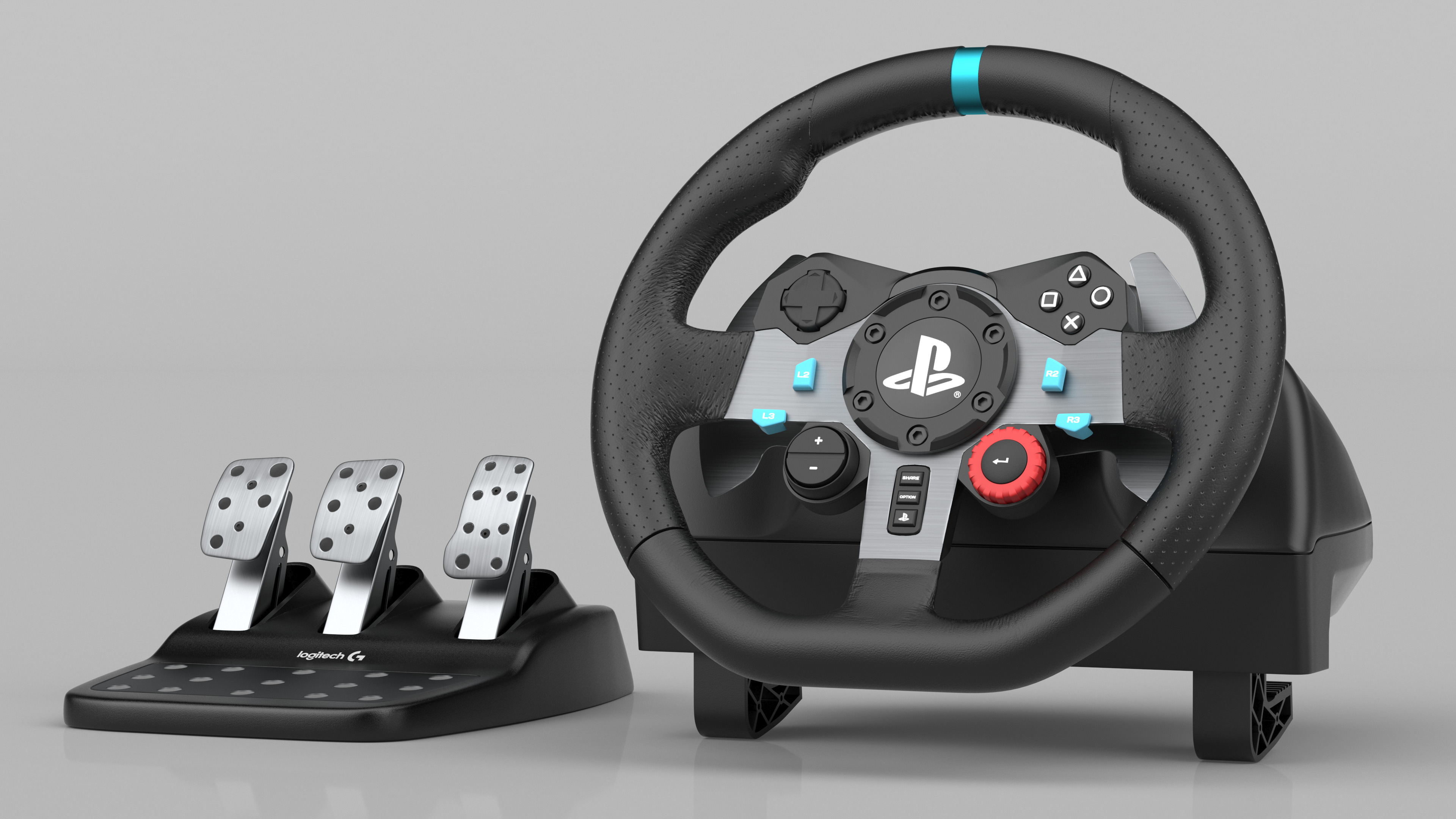 3D Logitech G G29 Driving Force model