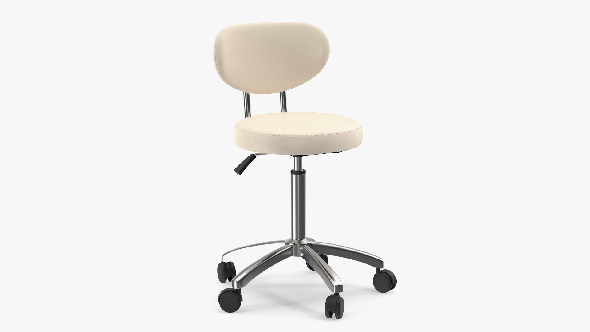 3D Medical Office Chair Beige