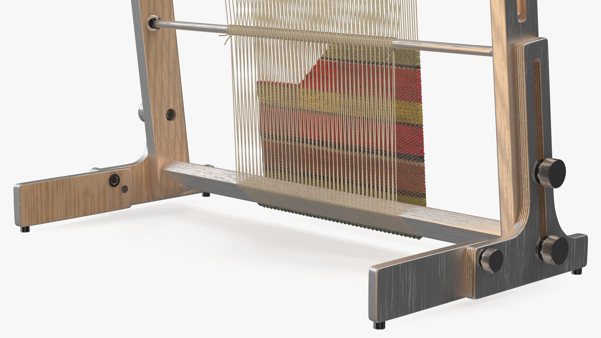 3D Arras Wooden Tapestry Loom