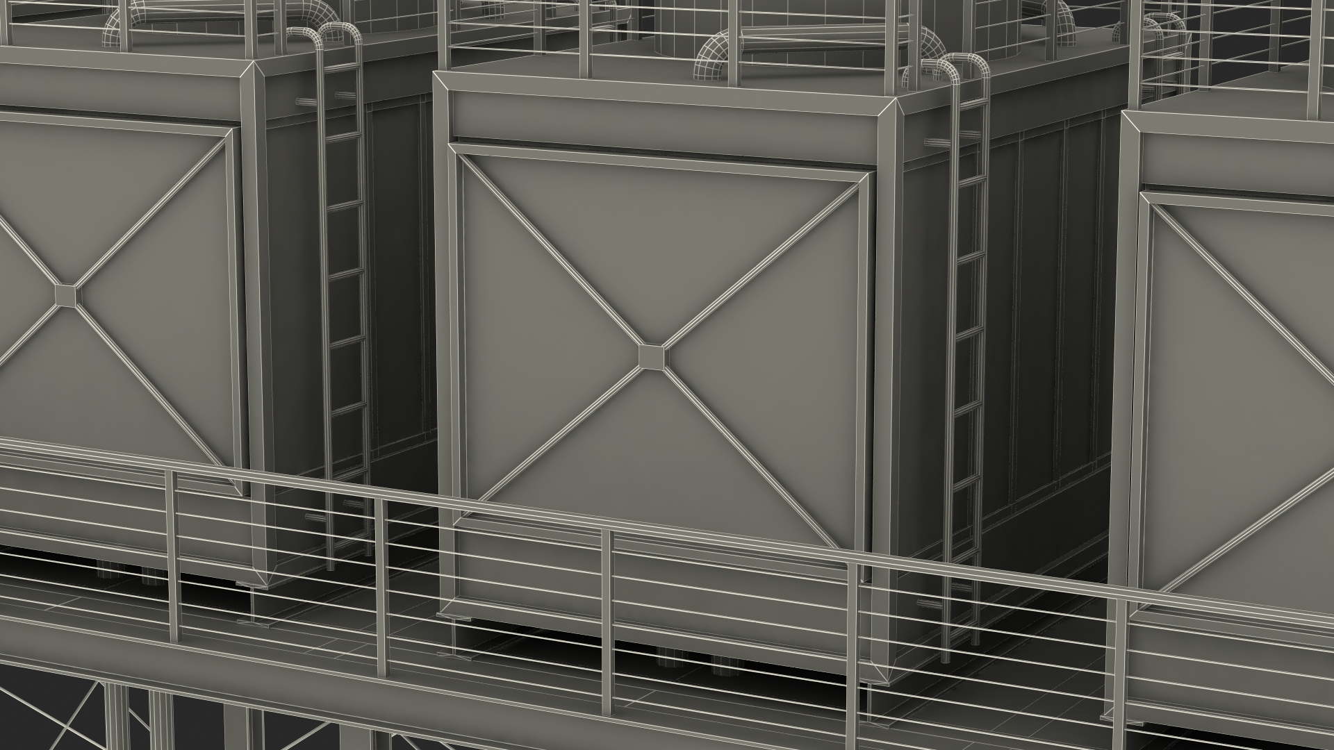 Exhaust Roof Vent 3D