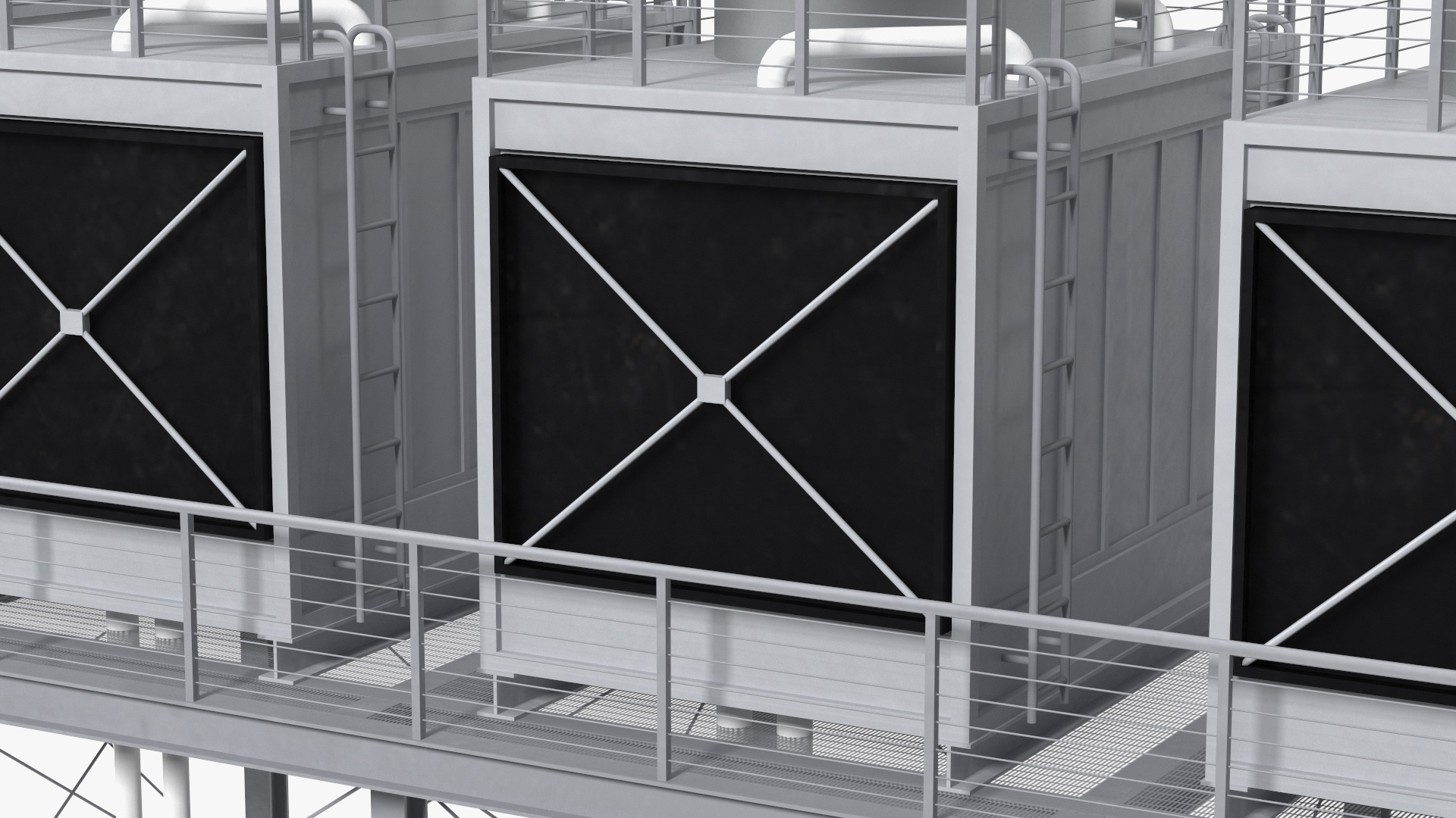 Exhaust Roof Vent 3D