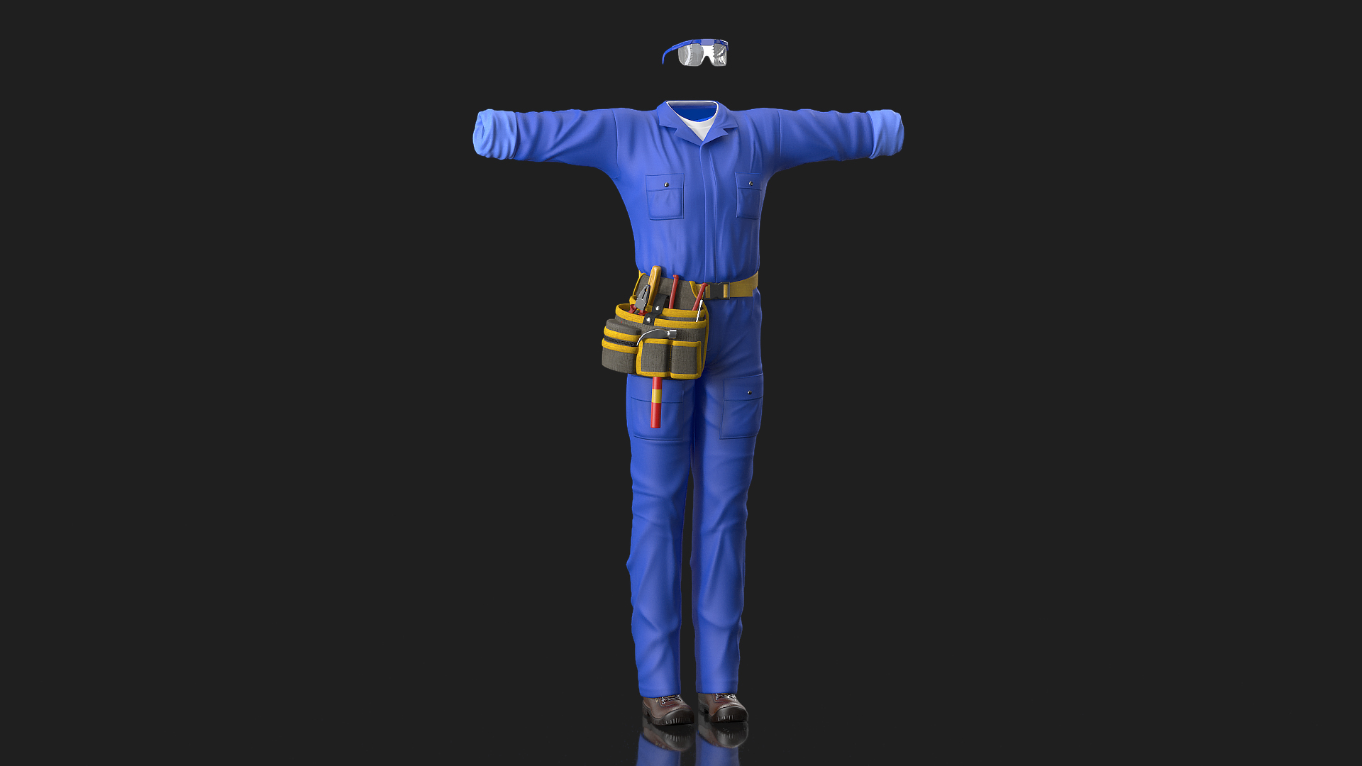 Electrician Clothes 3D model