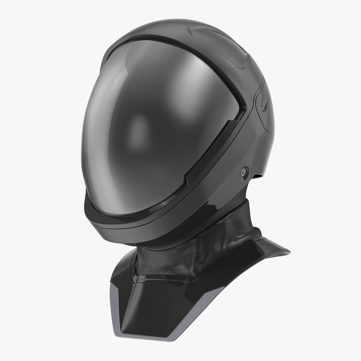 Sci Fi Astronaut Helmet Black, view 12