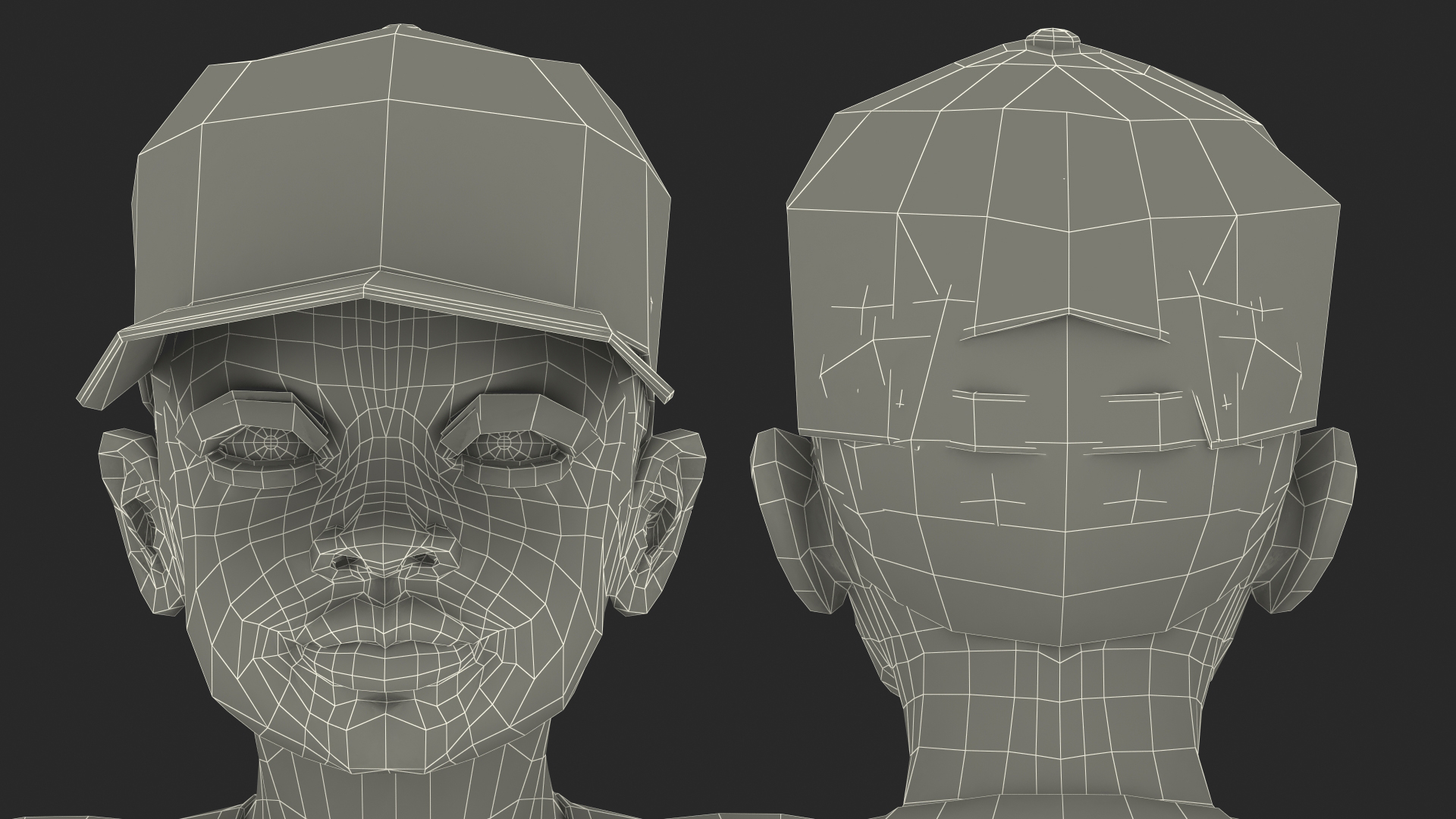 3D model Black Child Boy Street Style Rigged
