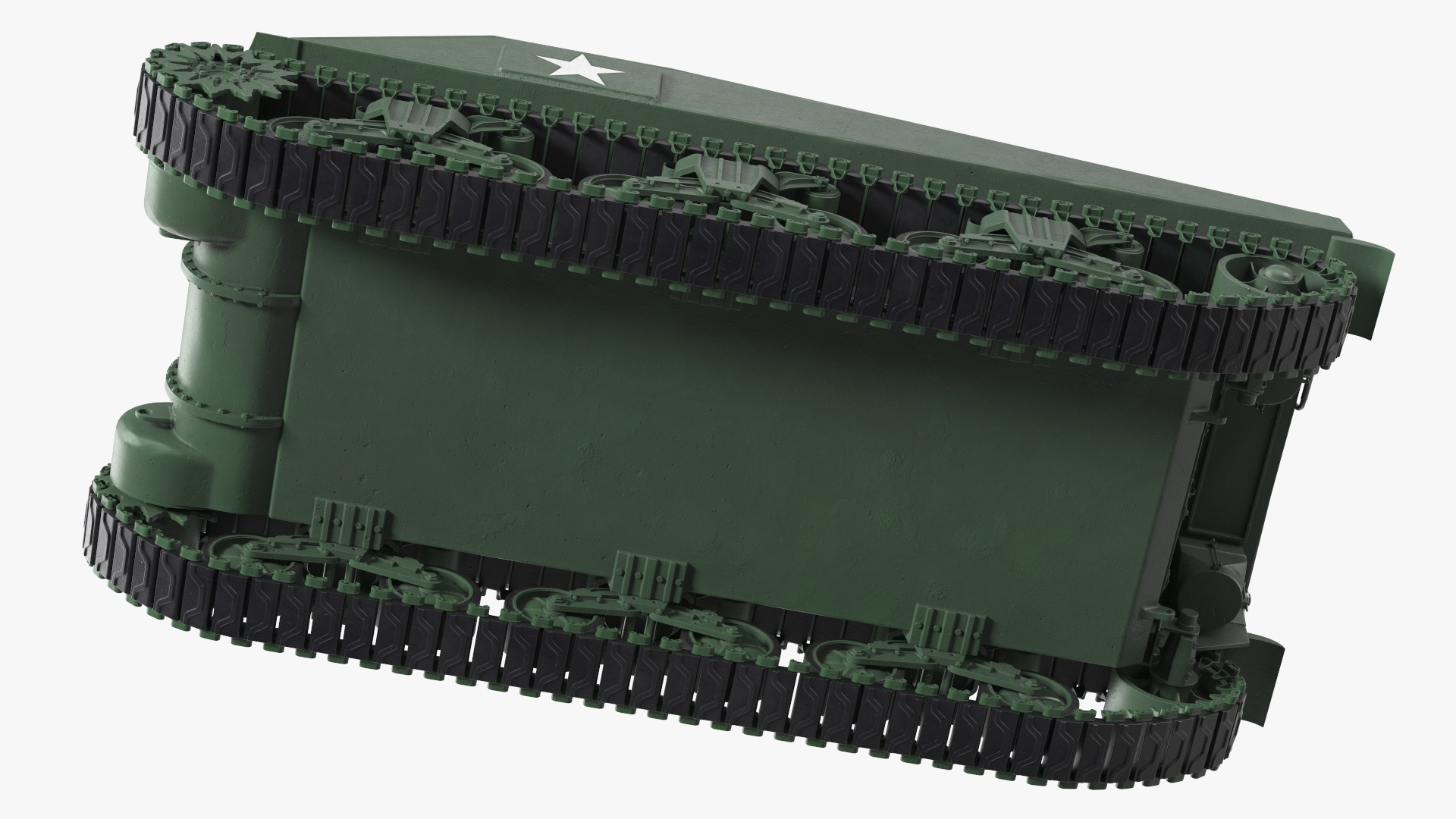M4 Sherman Tank Rigged 3D