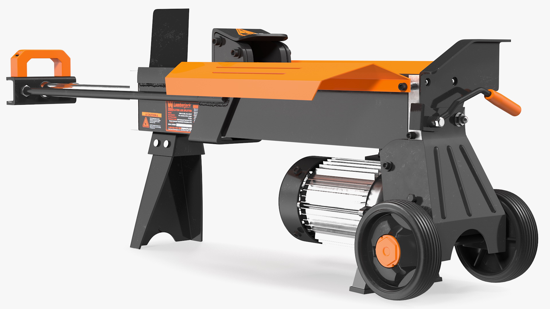 3D Log Splitter WEN 56207 Electric Rigged model
