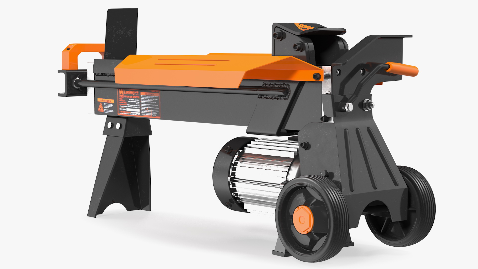 3D Log Splitter WEN 56207 Electric Rigged model