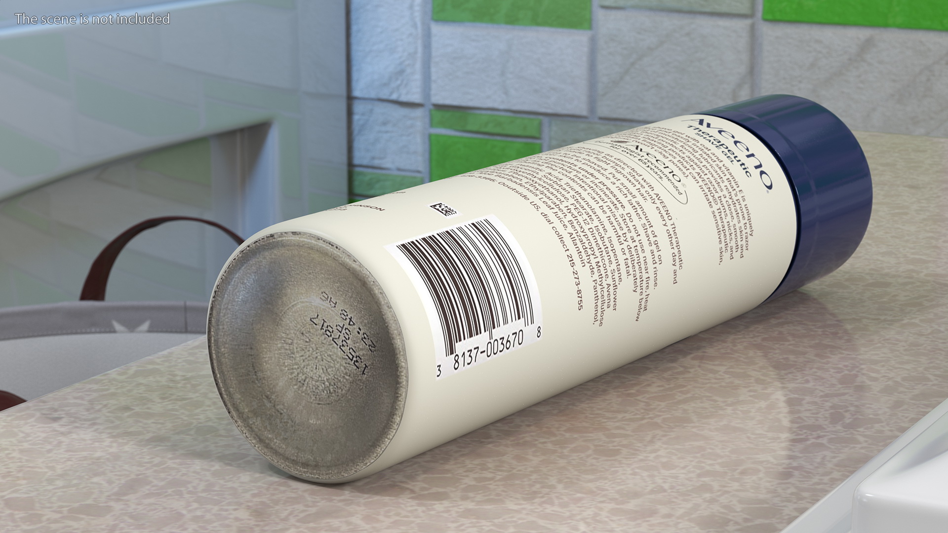 3D model Shaving Cream Aveeno