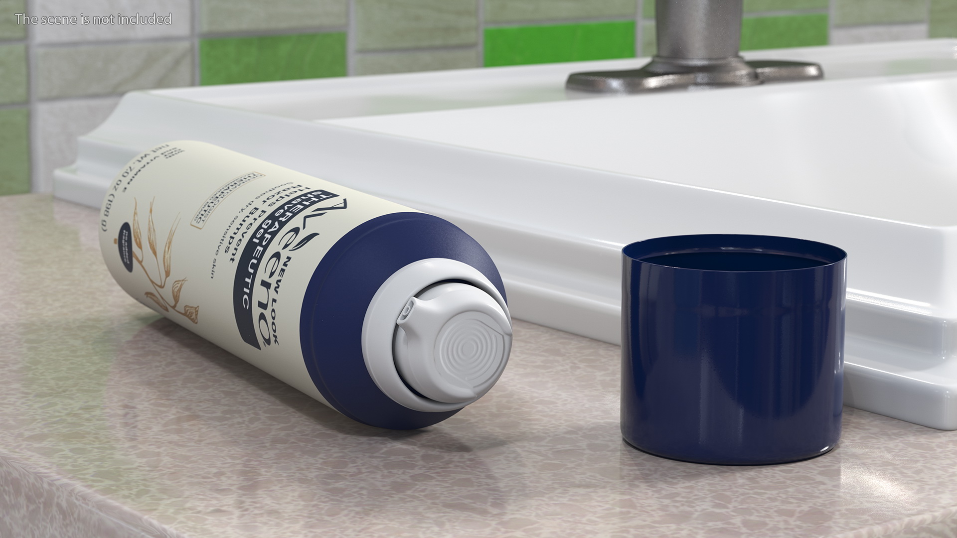 3D model Shaving Cream Aveeno