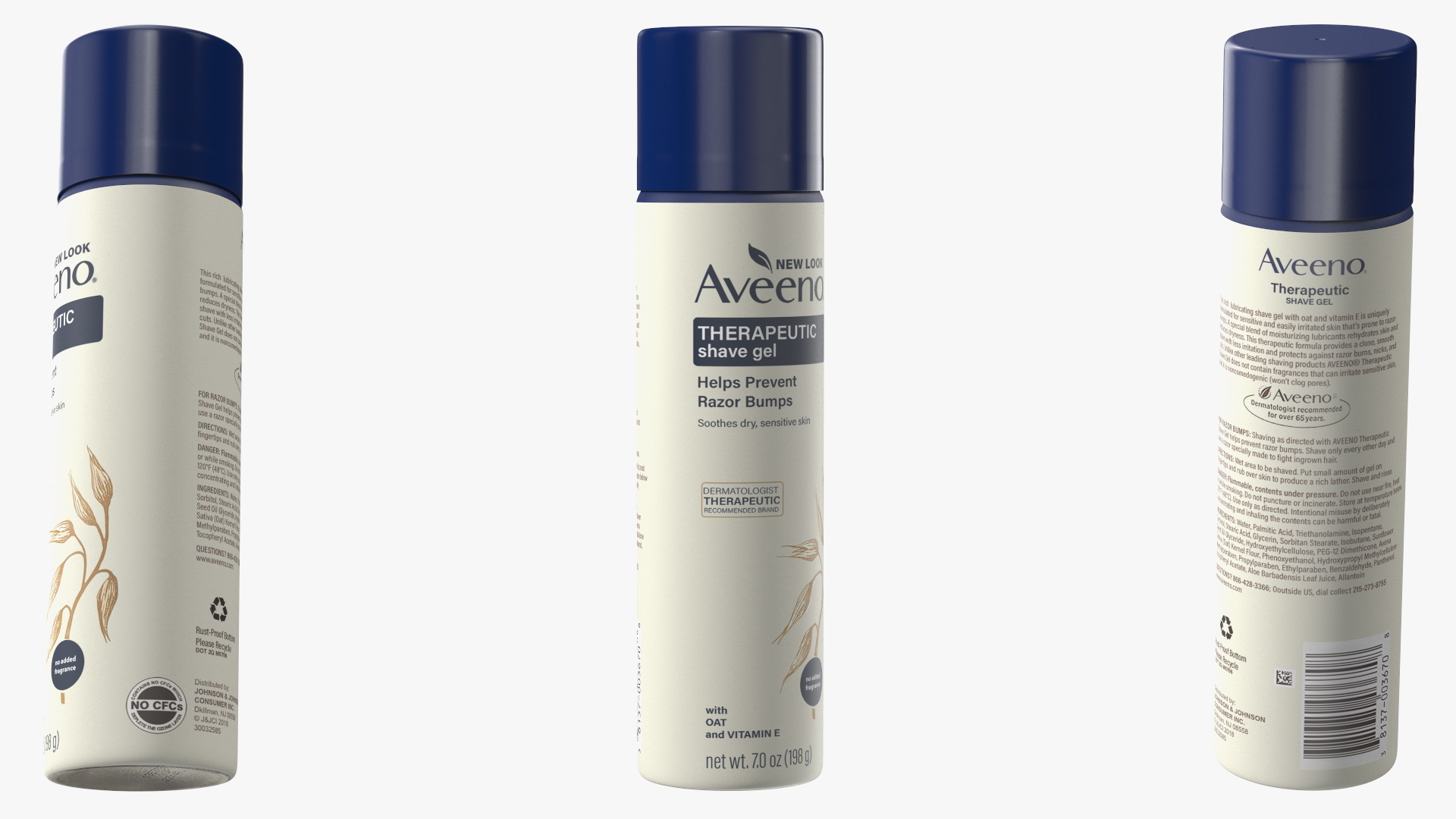 3D model Shaving Cream Aveeno