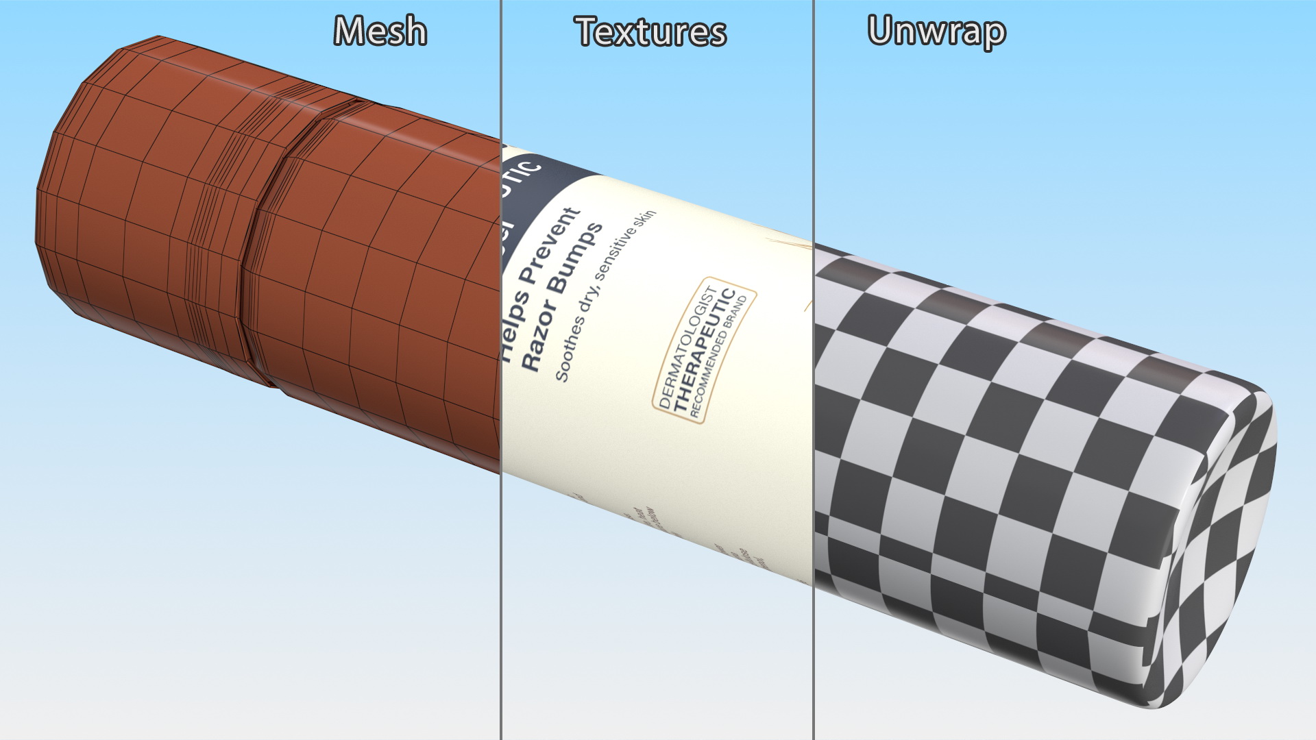 3D model Shaving Cream Aveeno