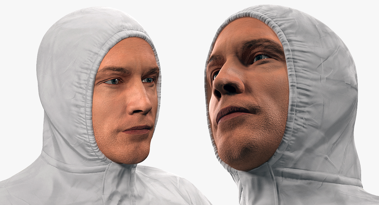 3D Ecological Worker Standing Pose