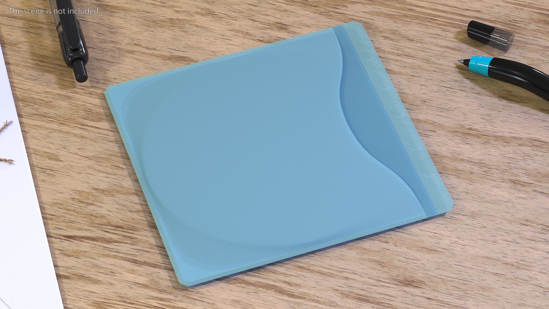 3D model Double Sided CD Plastic Sleeve