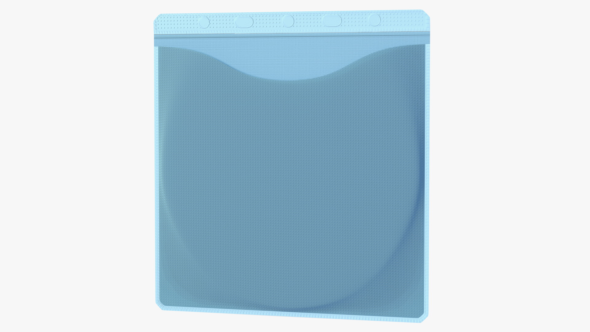3D model Double Sided CD Plastic Sleeve