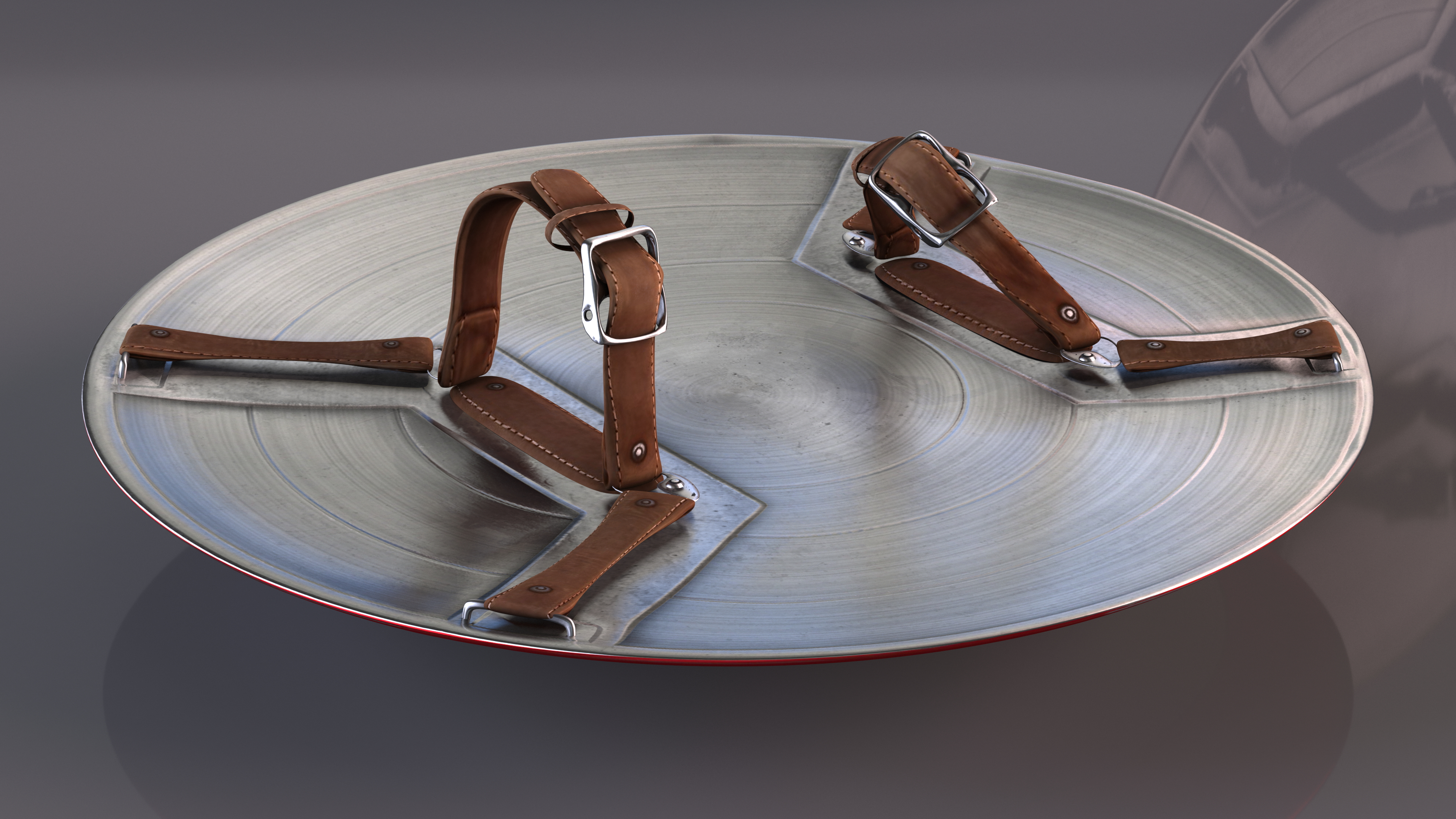 3D model Captain America Cartoon Shield