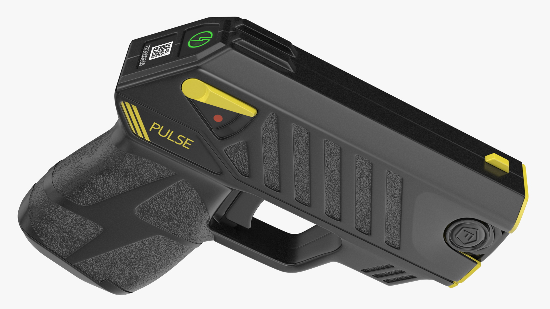 Compact Stun Gun LASER Pulse Black 3D model
