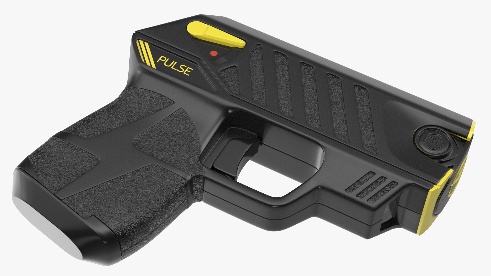 Compact Stun Gun LASER Pulse Black 3D model