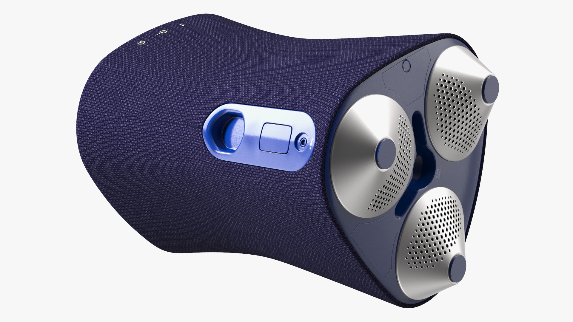 3D model Acoustic Wireless Bluetooth Speaker Blue