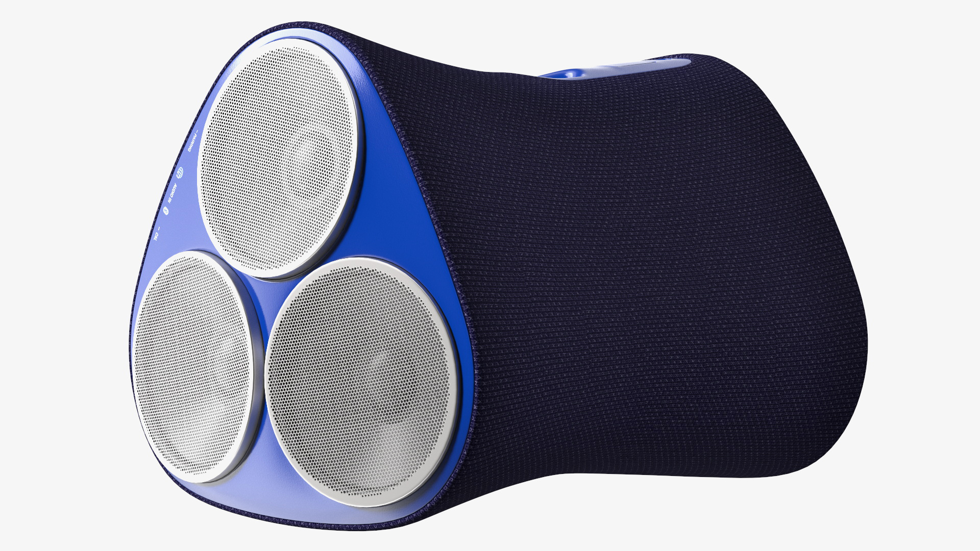 3D model Acoustic Wireless Bluetooth Speaker Blue