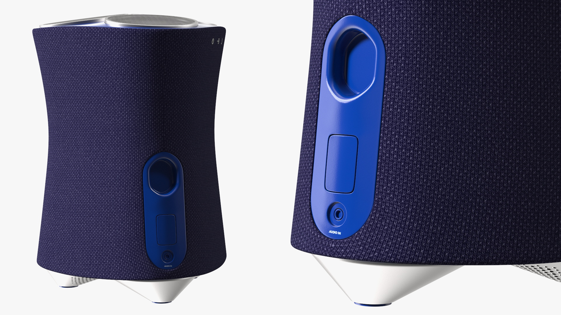 3D model Acoustic Wireless Bluetooth Speaker Blue