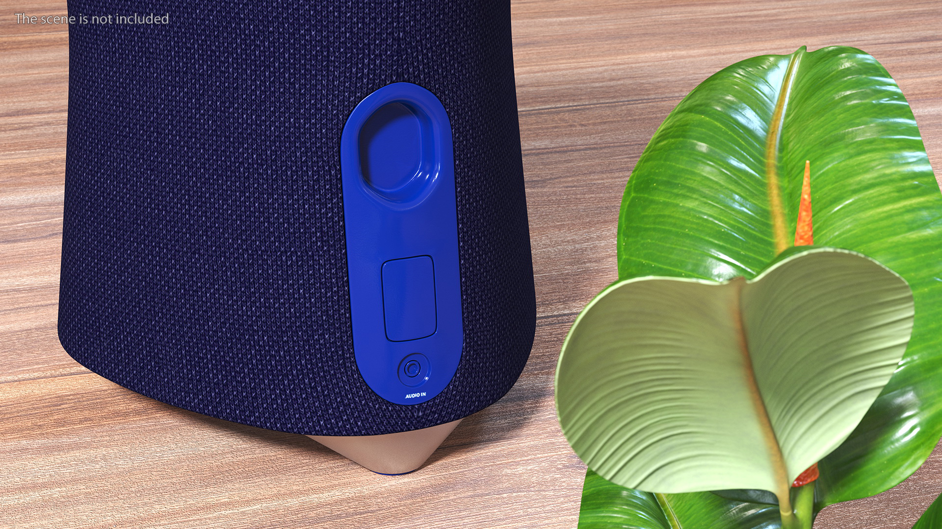 3D model Acoustic Wireless Bluetooth Speaker Blue
