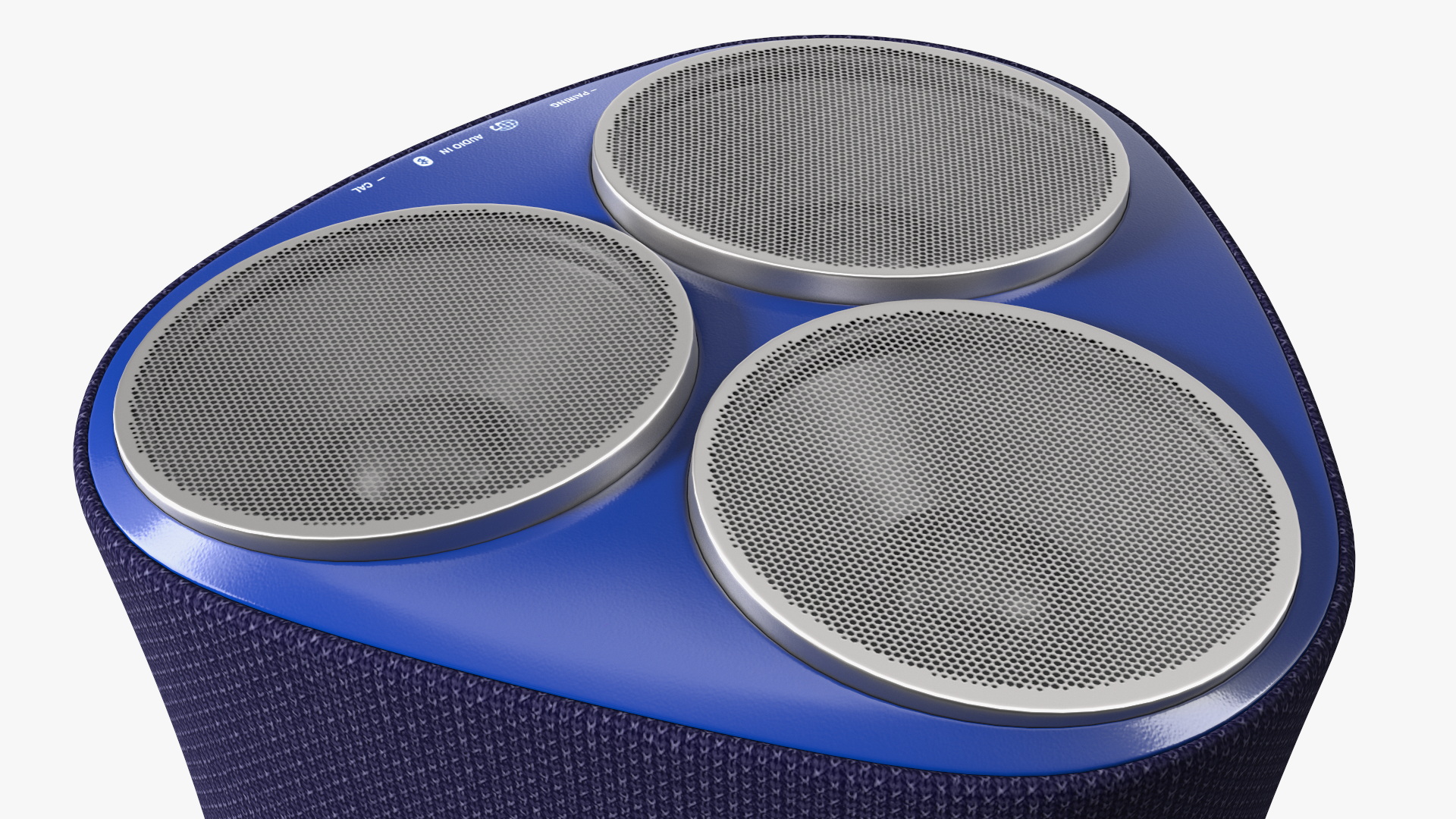 3D model Acoustic Wireless Bluetooth Speaker Blue