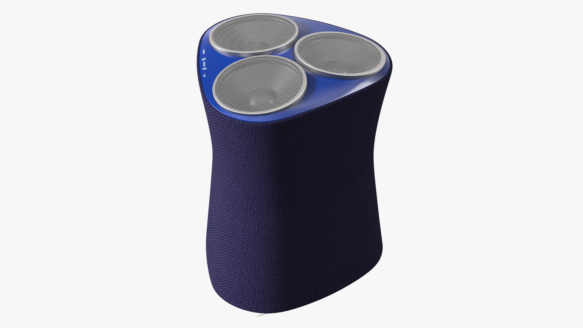 3D model Acoustic Wireless Bluetooth Speaker Blue