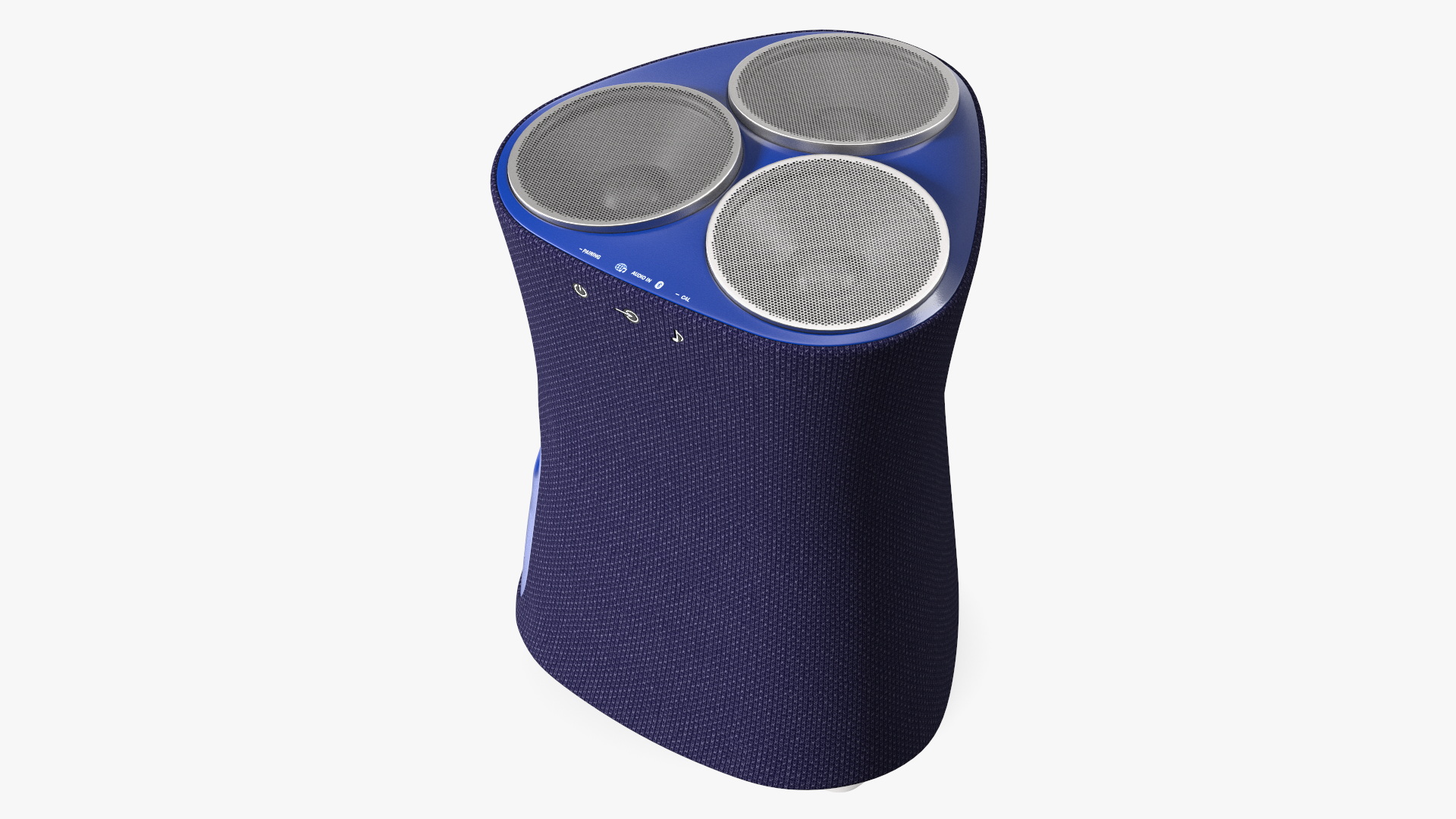 3D model Acoustic Wireless Bluetooth Speaker Blue