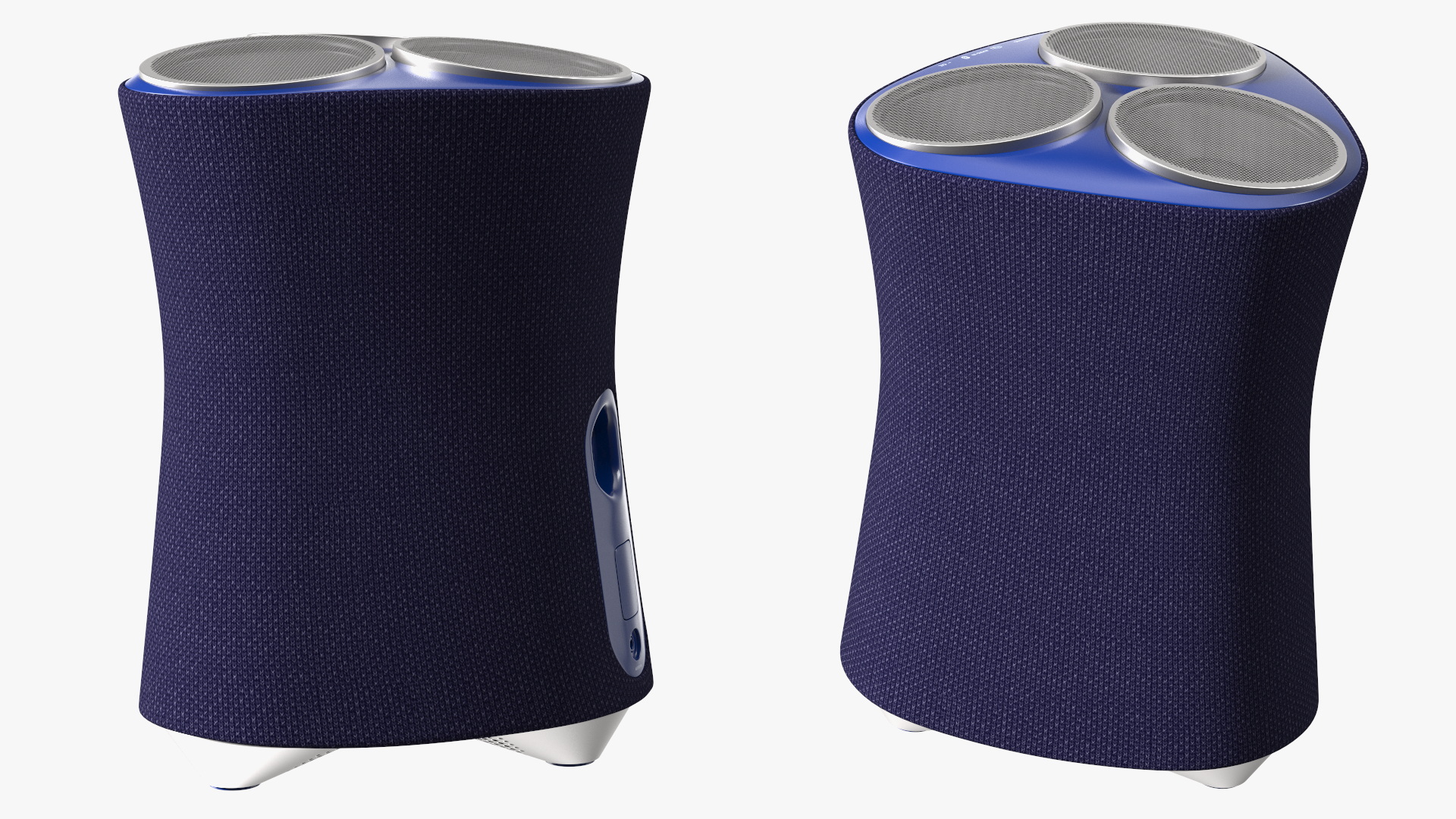 3D model Acoustic Wireless Bluetooth Speaker Blue