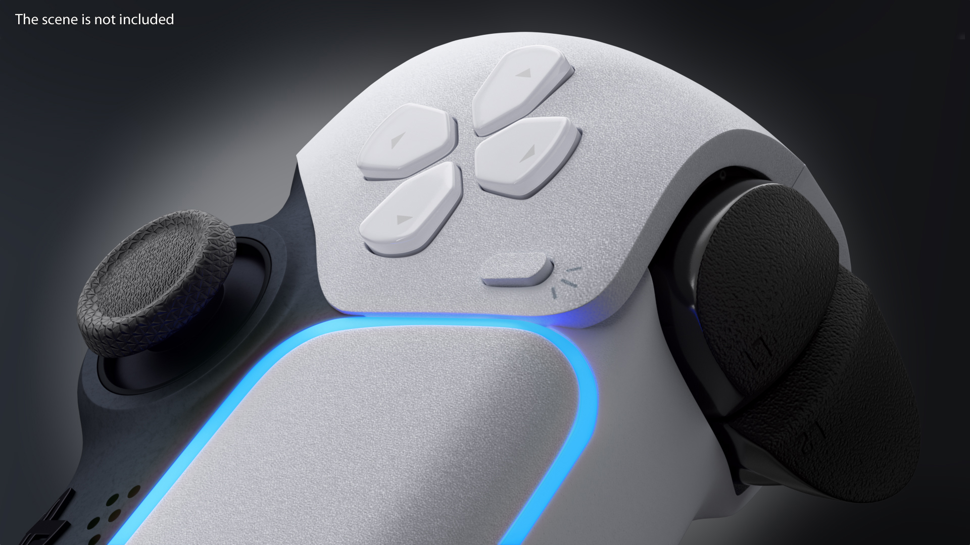 DualSense Wireless Game Controller on Charging Station 3D model