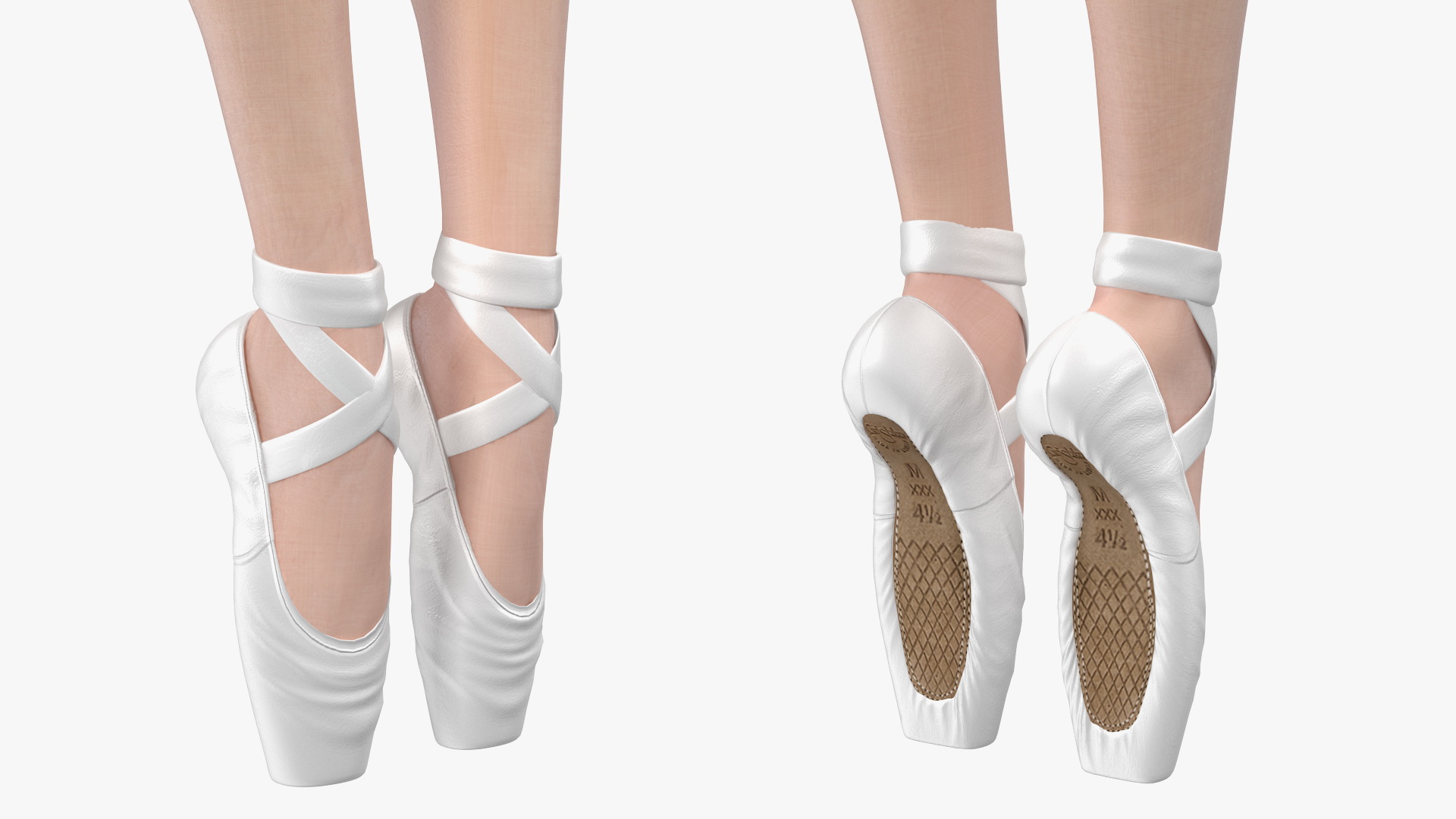 3D Ballerina Rigged
