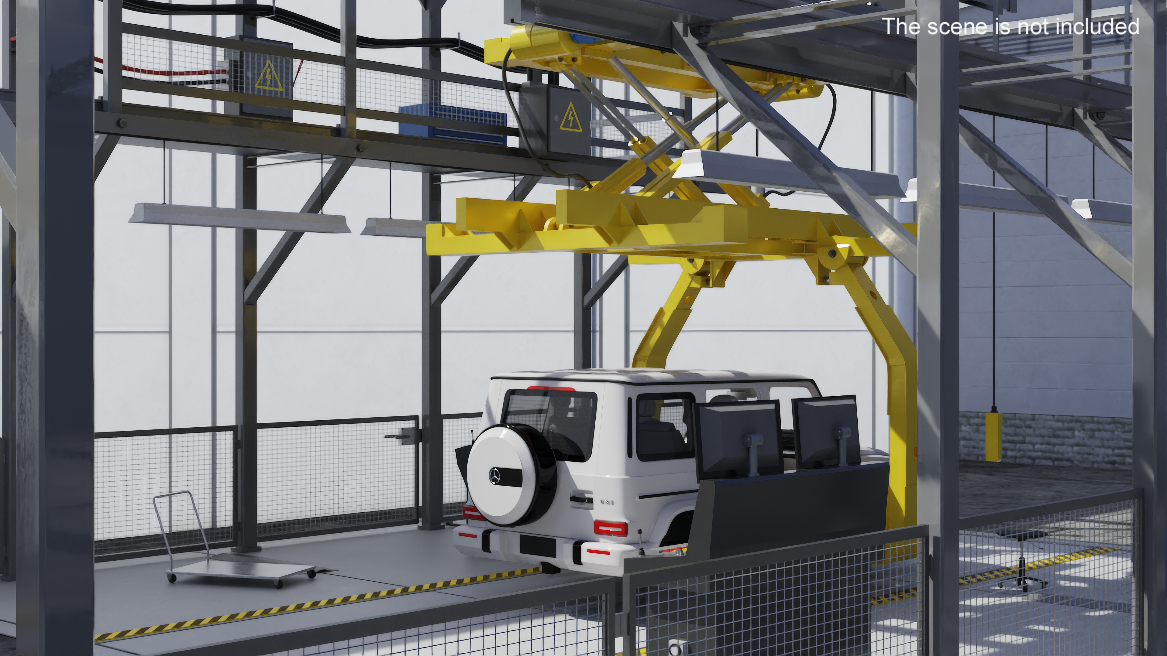 Vehicle Shell Conveyor 3D