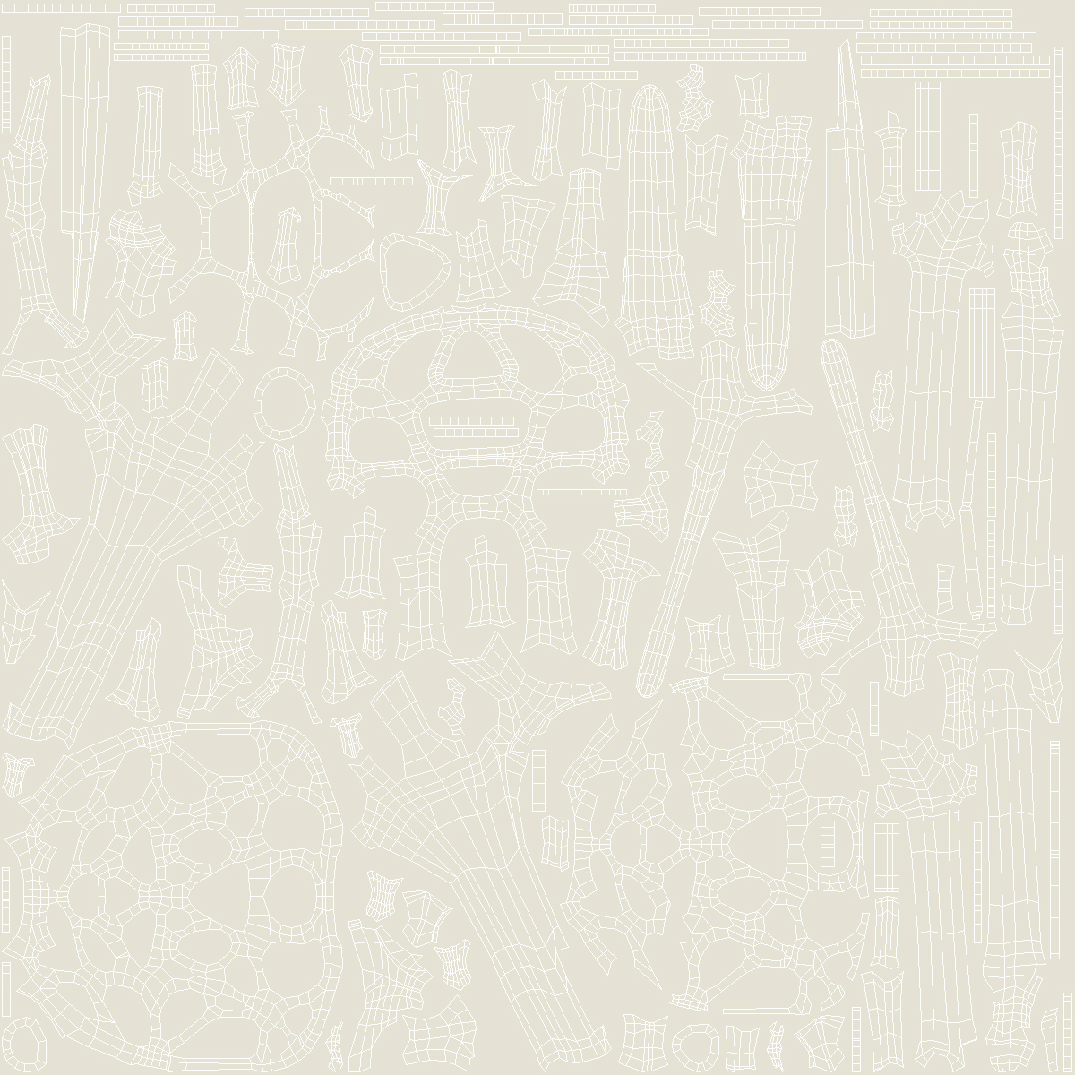 Modern GENERICO Chair White 3D