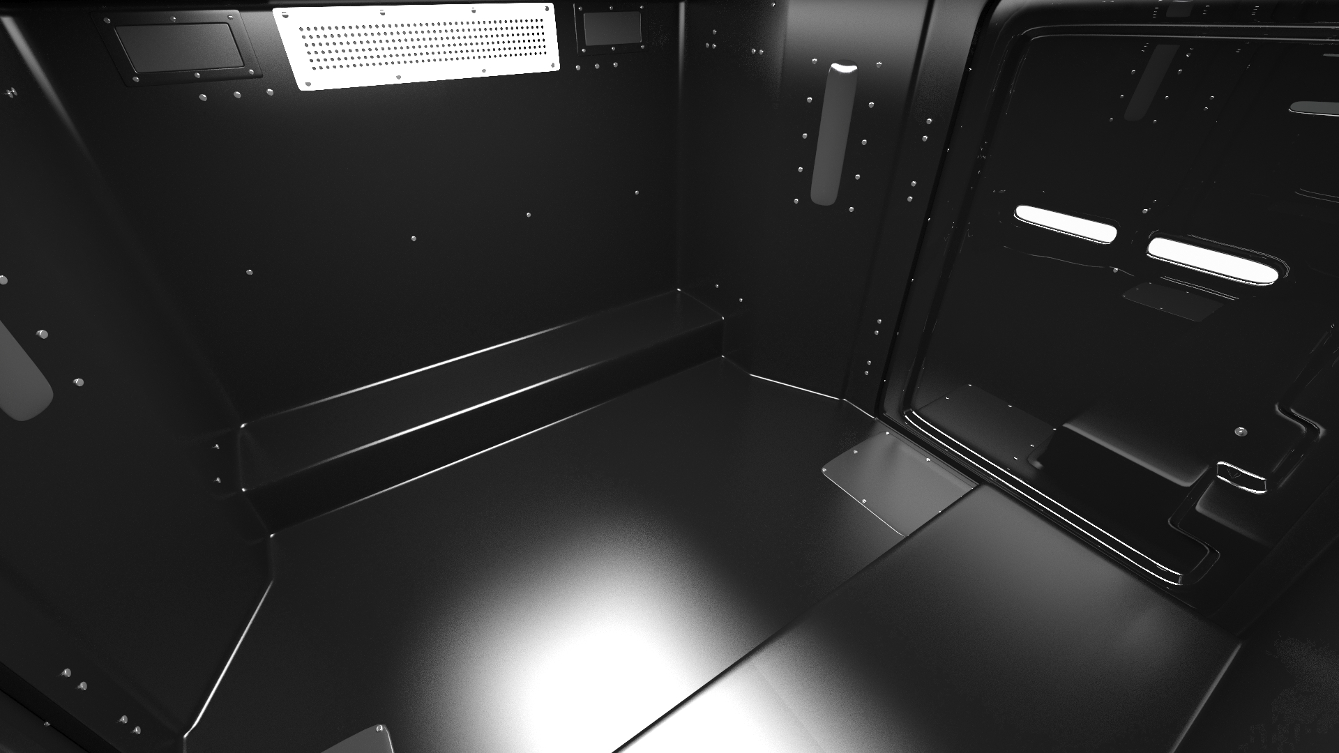 3D Prisoner Transport Vehicle Rigged model