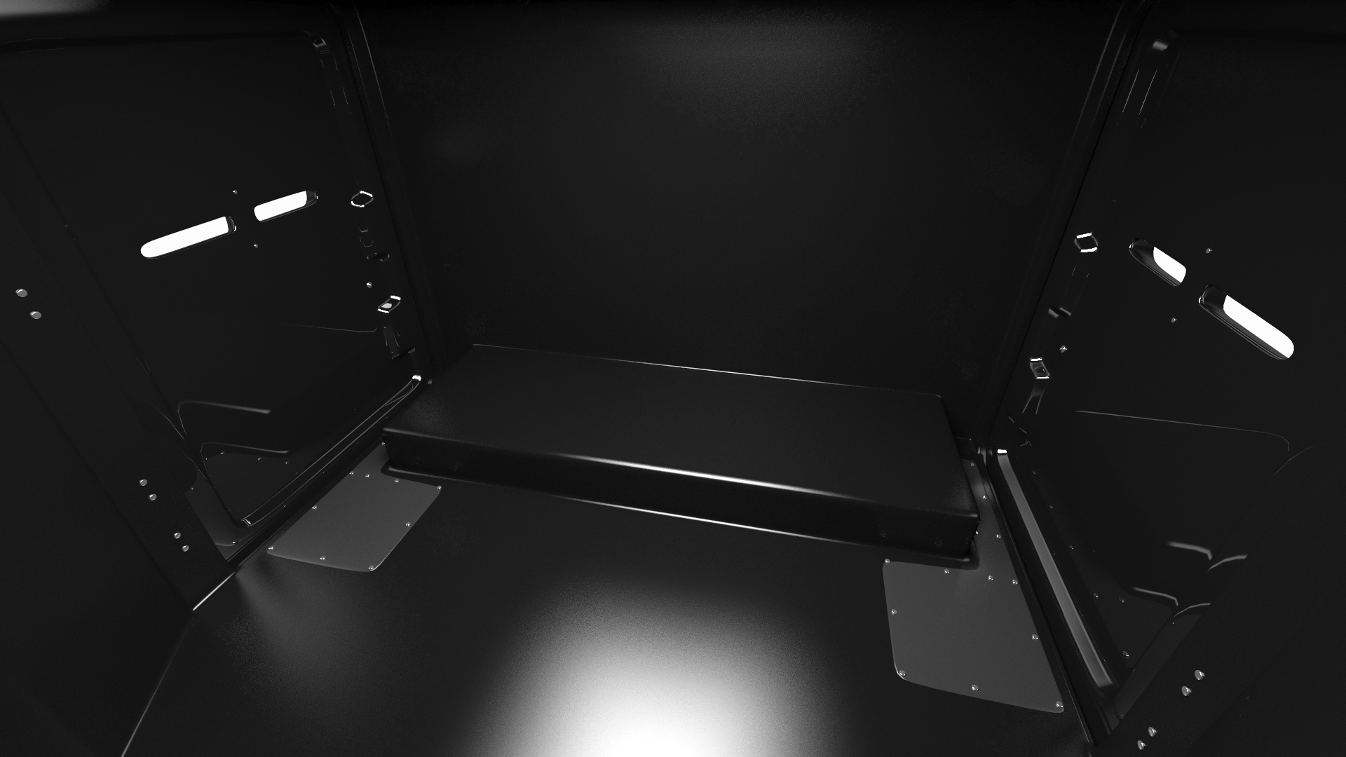 3D Prisoner Transport Vehicle Rigged model