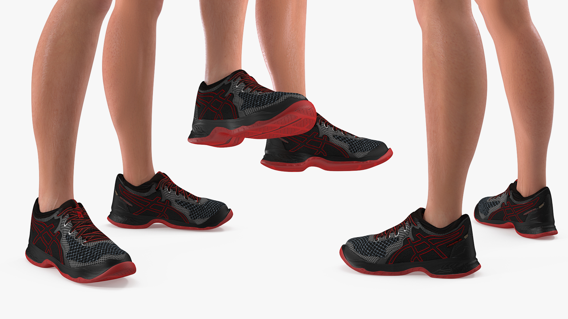 Fitness Trainer Standing Pose 3D model
