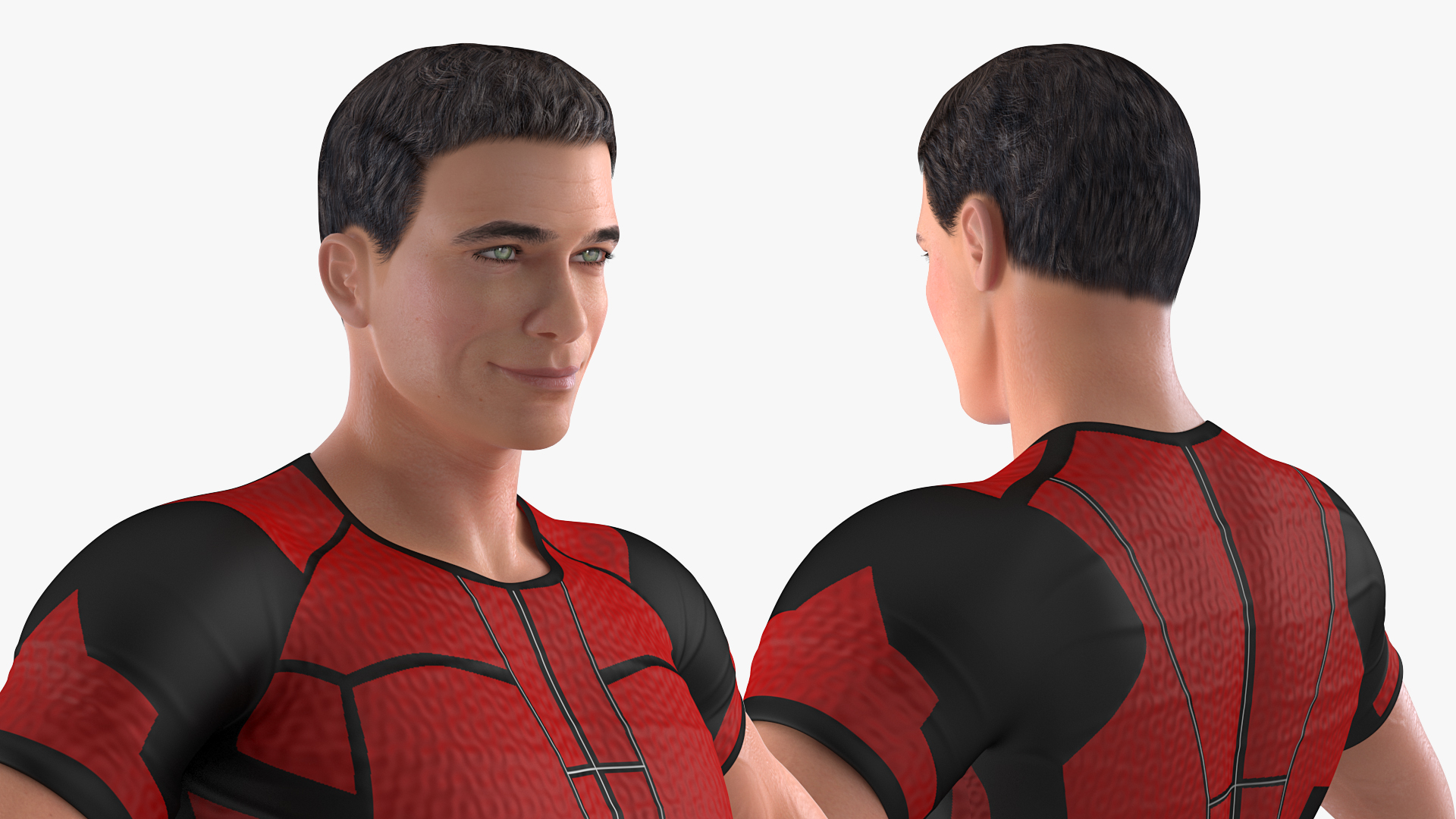 Fitness Trainer Standing Pose 3D model