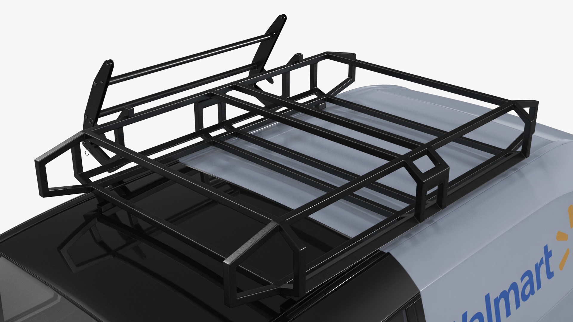 Electric Minivan Canoo Van Delivery Light Blue Rigged for Cinema 4D 3D