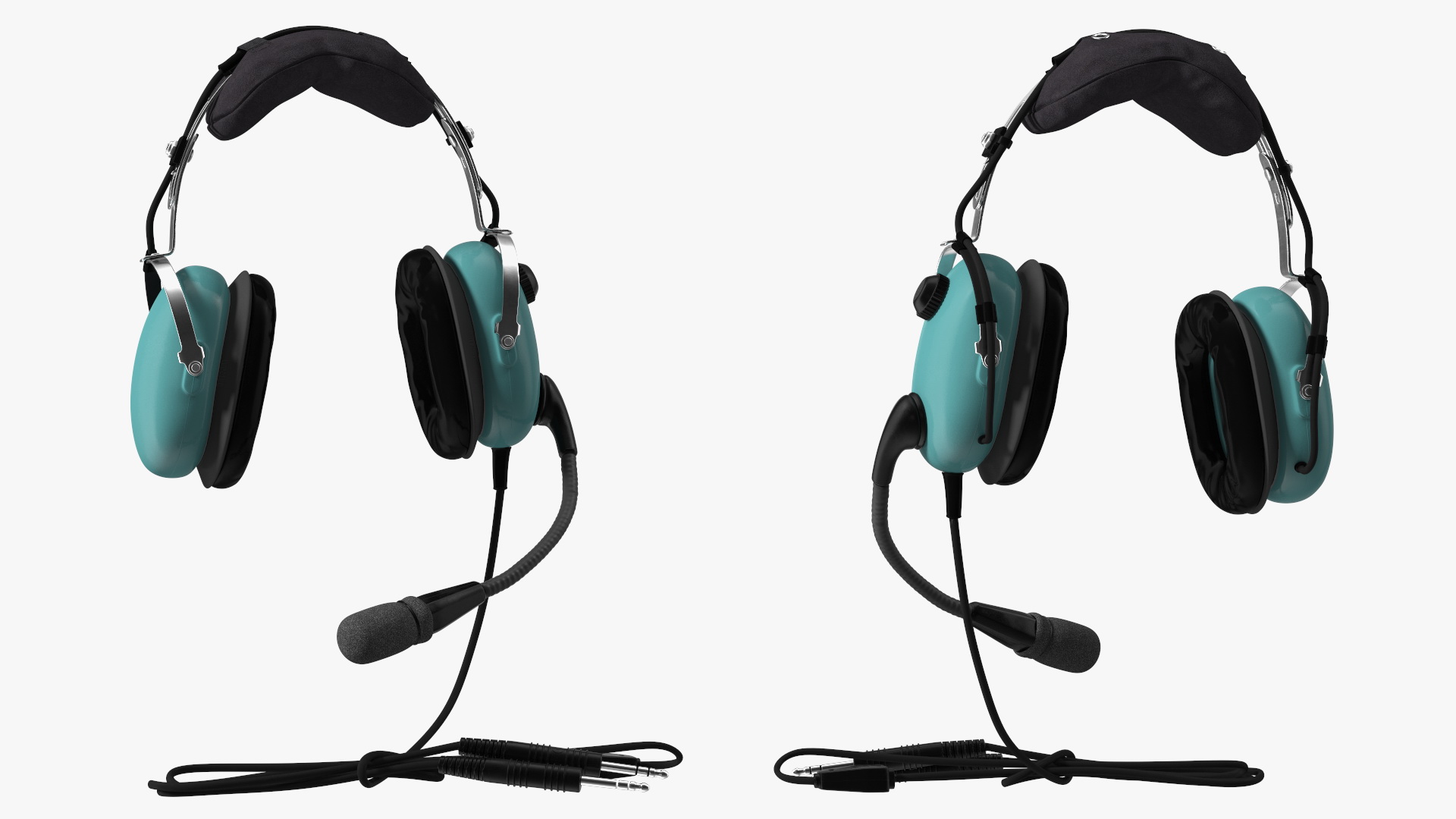Aviation Headset Hanging 3D model