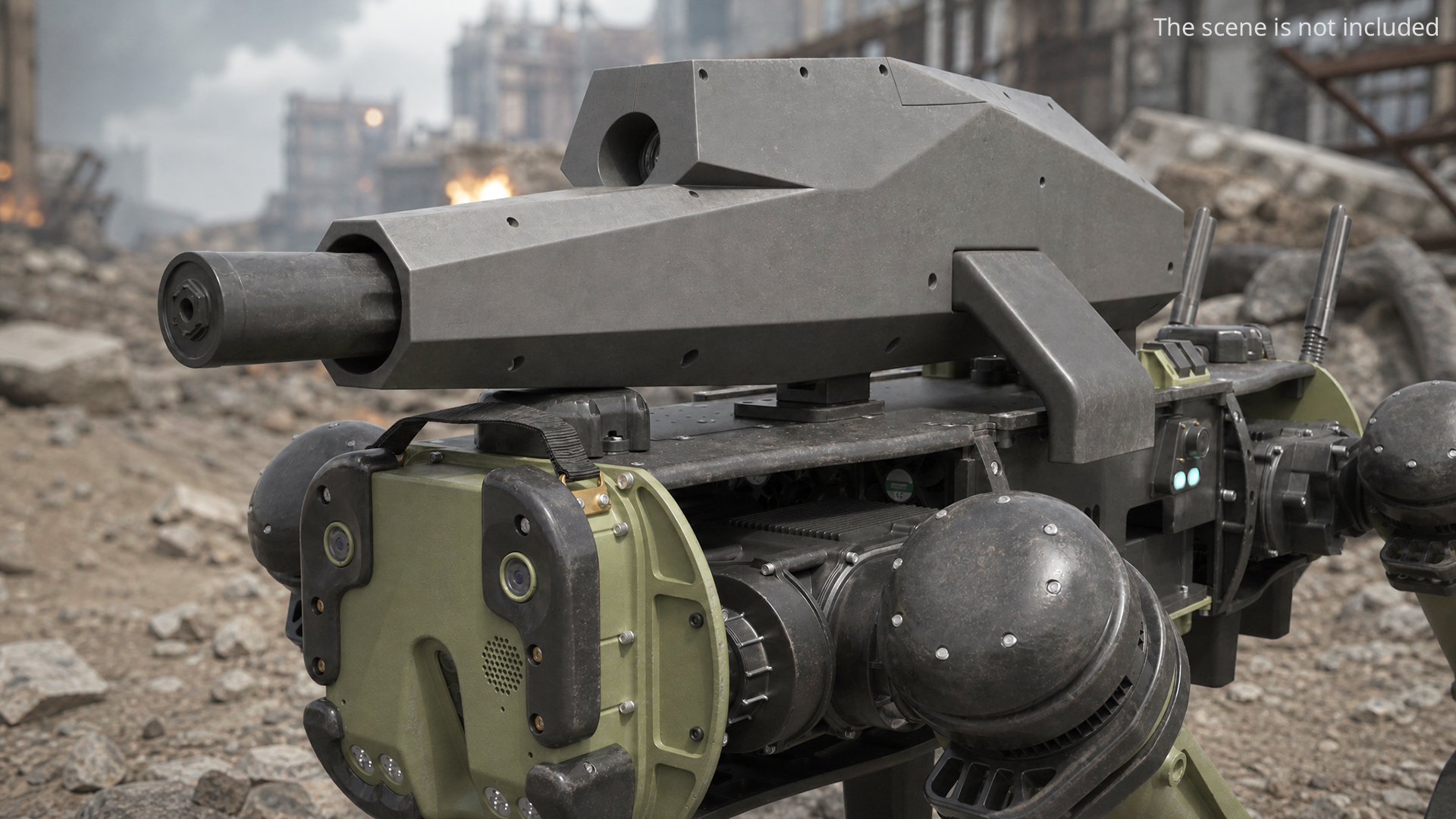 Rifle Weapon Turret Module, view 4