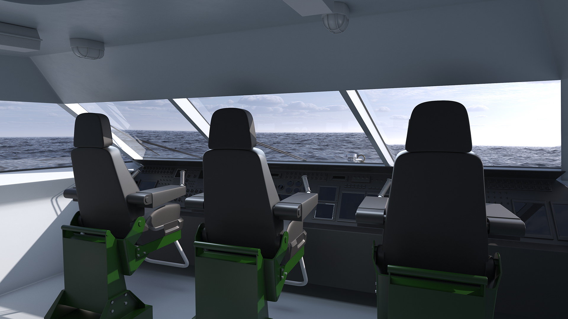 M80 Stiletto Stealth Naval Ship Rigged for Cinema 4D 3D