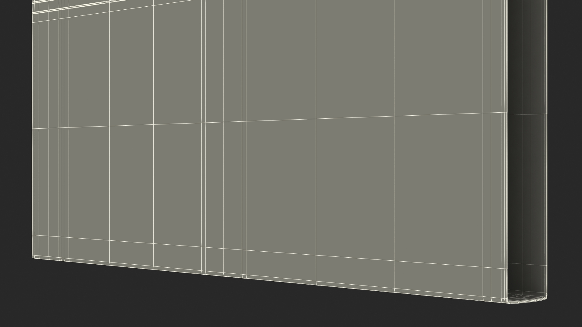 Plastic Folder Empty Closed 3D