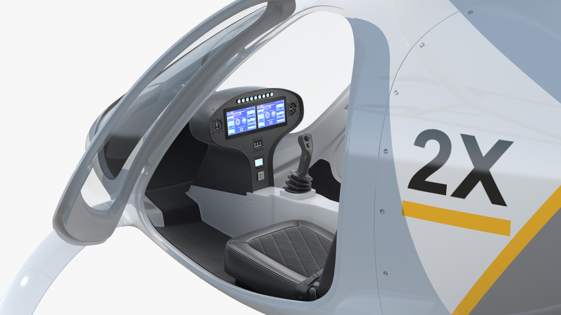 3D E-Volo VC 400 Volocopter Rigged