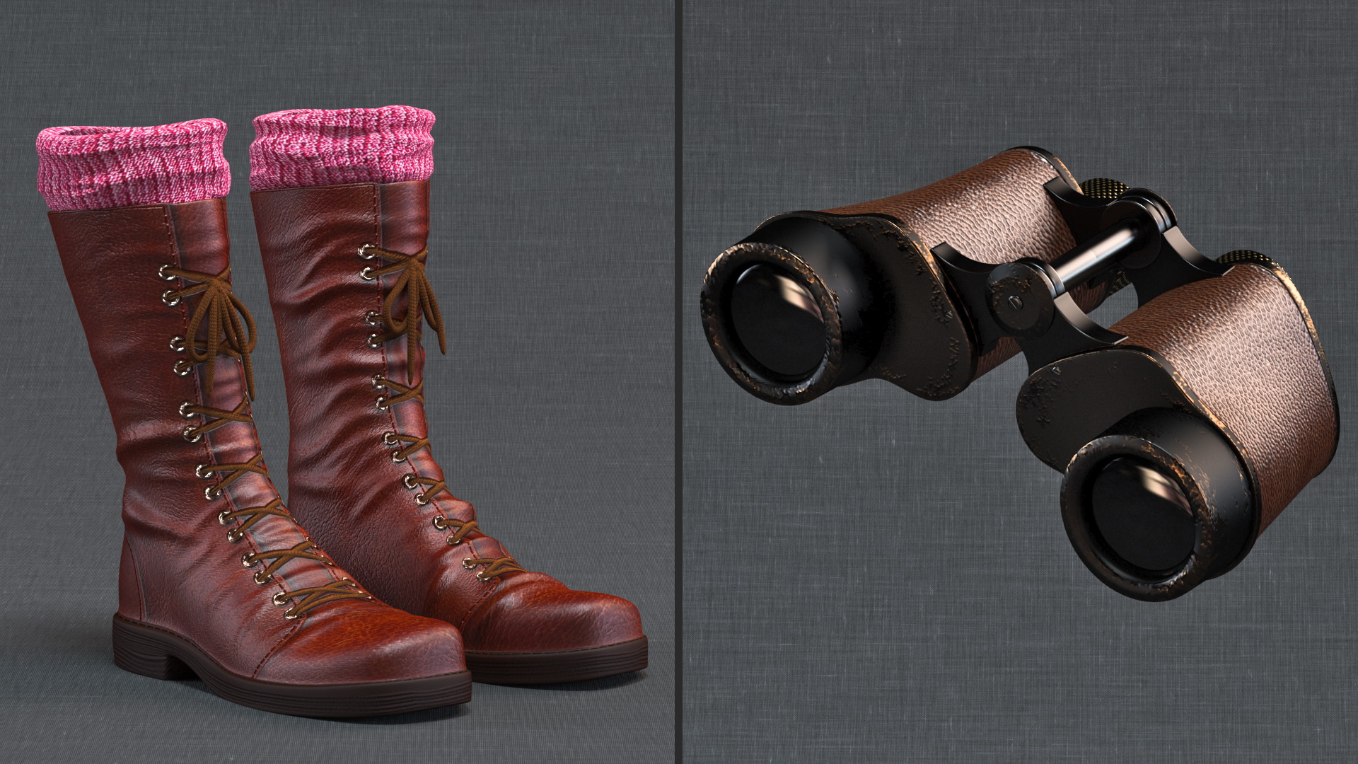 3D Women in Zookeeper Clothes