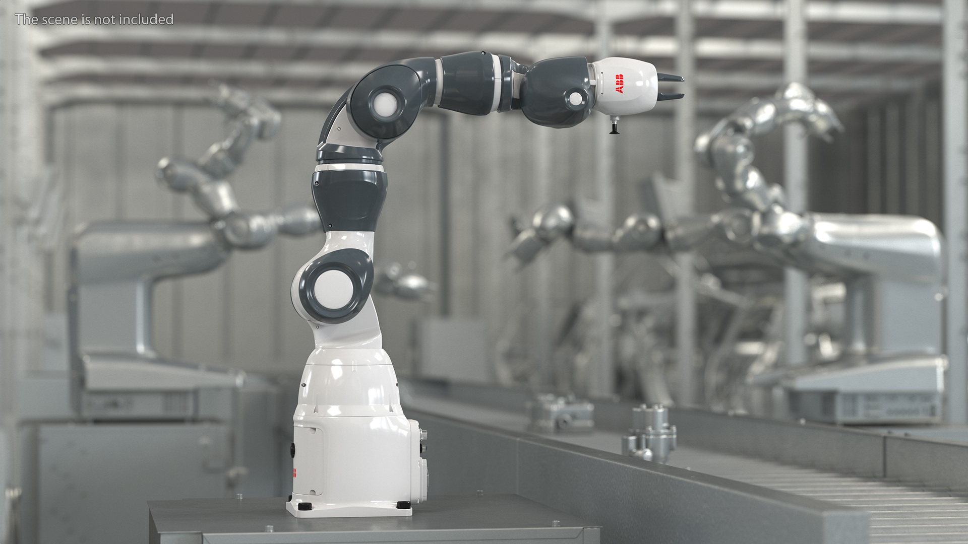 ABB YuMi IRB 14050 Single Arm Collaborative Robot 3D model