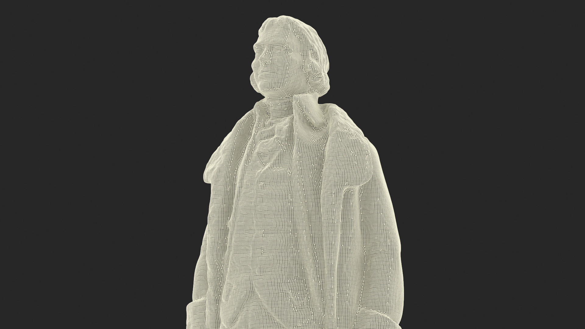 3D Thomas Jefferson Statue for 3D Print