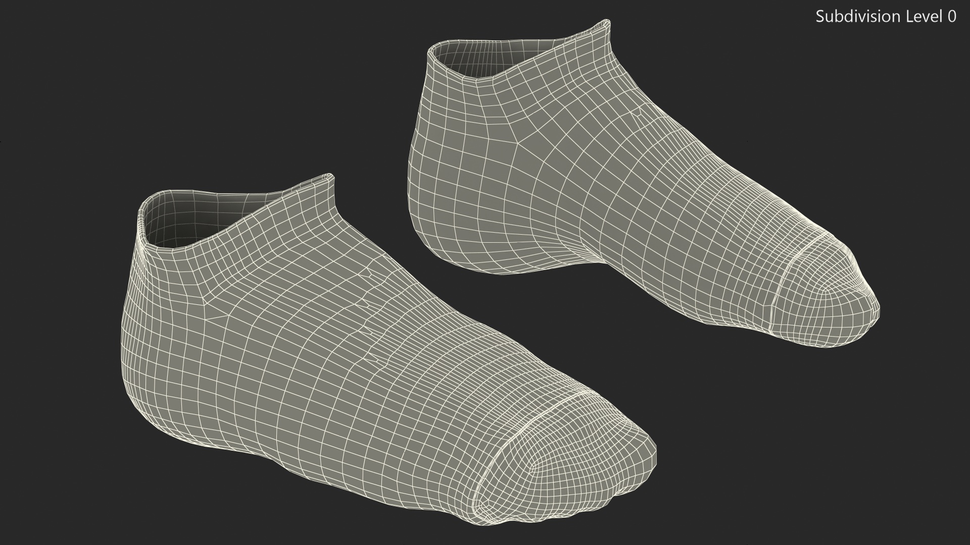 3D Socks Nike Grey on The Foot Standing